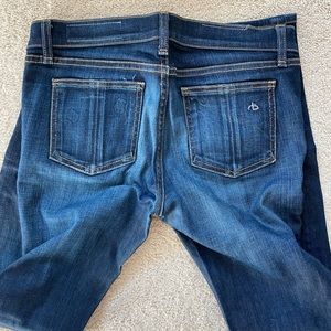Rag n Bone Dark Wash Skinny Jeans